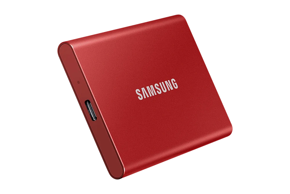 Портативный SSD USB 3.2 T7 2TB MU-PC2T0H (Красный)