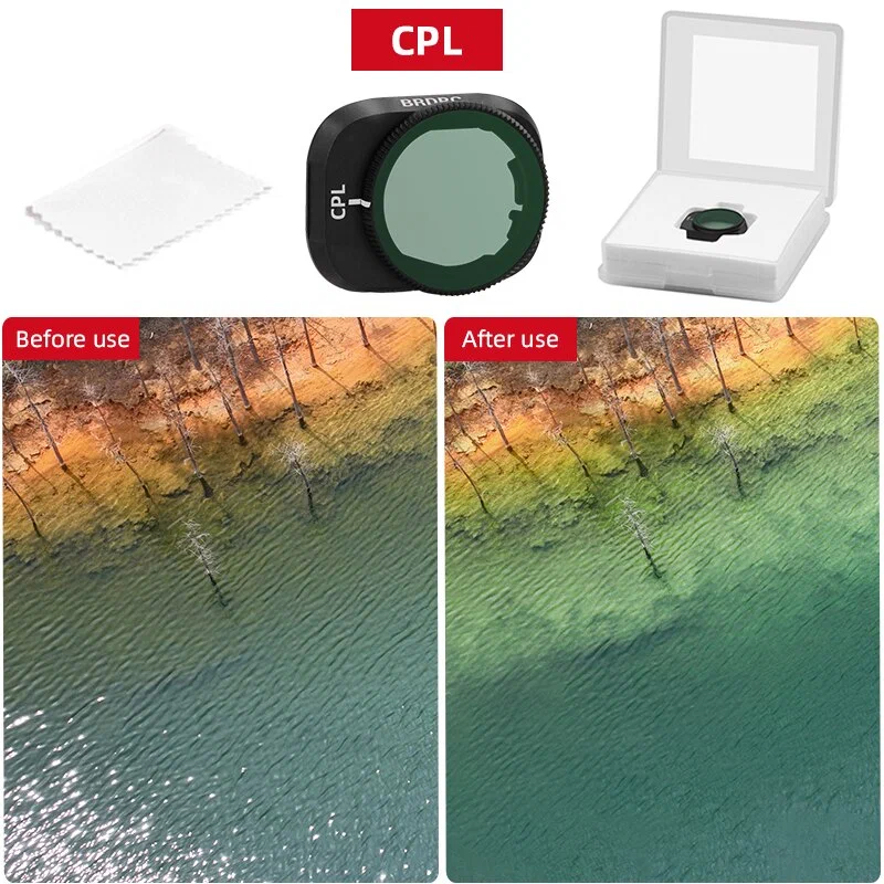 Оптический фильтр MyPads UV CPL ND8PL ND16PL ND32PL ND64PL для квадрокоптера DJI MINI 3 / DJI MINI 3 Pro