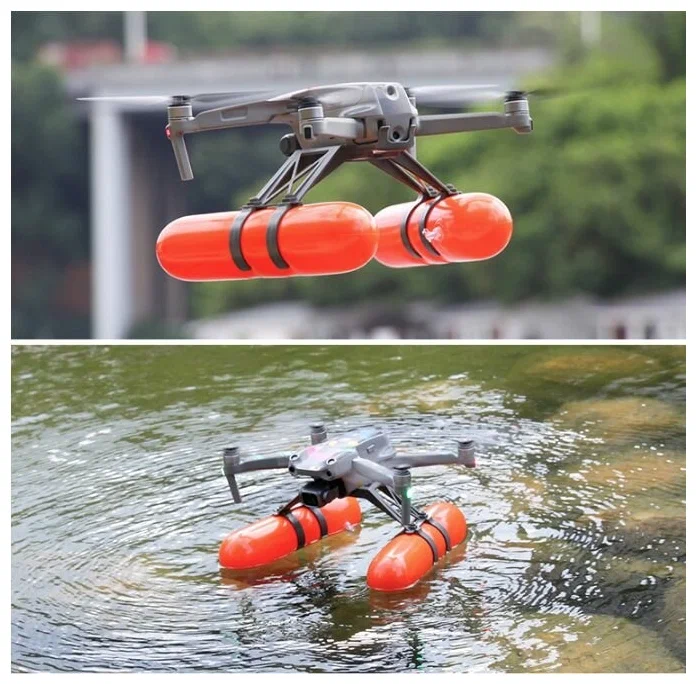 Посадочные шасси с поплавком Амфибия для DJI Air2 / Air 2S
