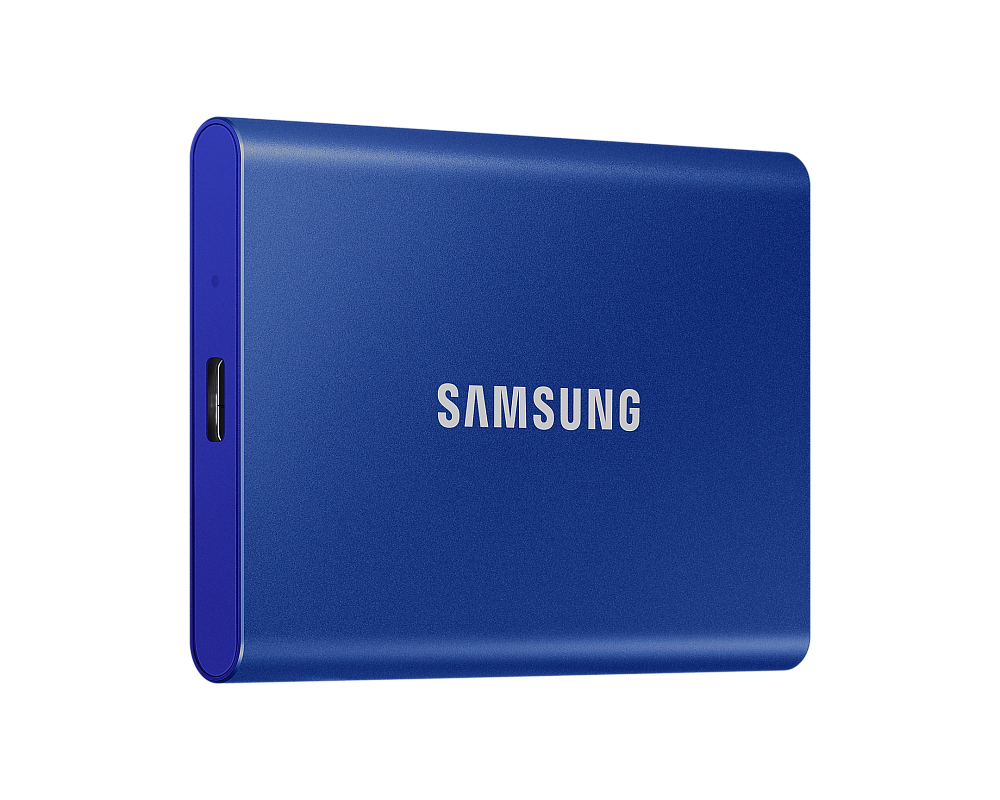 Портативный SSD USB 3.2 T7 1ТБ MU-PC1T0H (Синий)