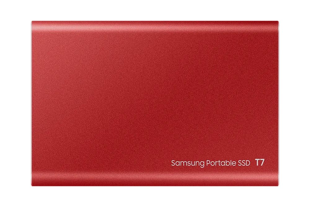 Портативный SSD USB 3.2 T7 2TB MU-PC2T0H (Красный)