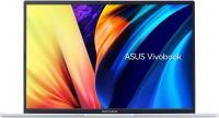 Ноутбук ASUS VivoBook 16X M1603QA, 16", IPS, AMD Ryzen 7 5800H 3.2ГГц, 8-ядерный, 16ГБ DDR4, 512ГБ SSD, AMD Radeon, серебристый [90NB0Y82-M00260]