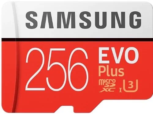 Карта памяти Samsung microSDXC 256 ГБ Class 10, V30, A2, UHS-I U3, R 130 МБ/с, адаптер на SD, 1 шт.