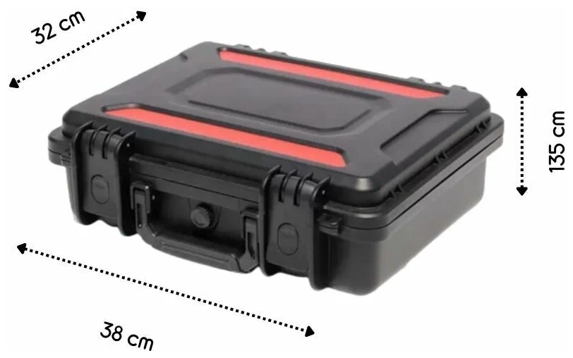 Противоударный влагозащищенный пластиковый кейс для квадрокоптера DJI Mavic Air 2S / Mavic Air 2