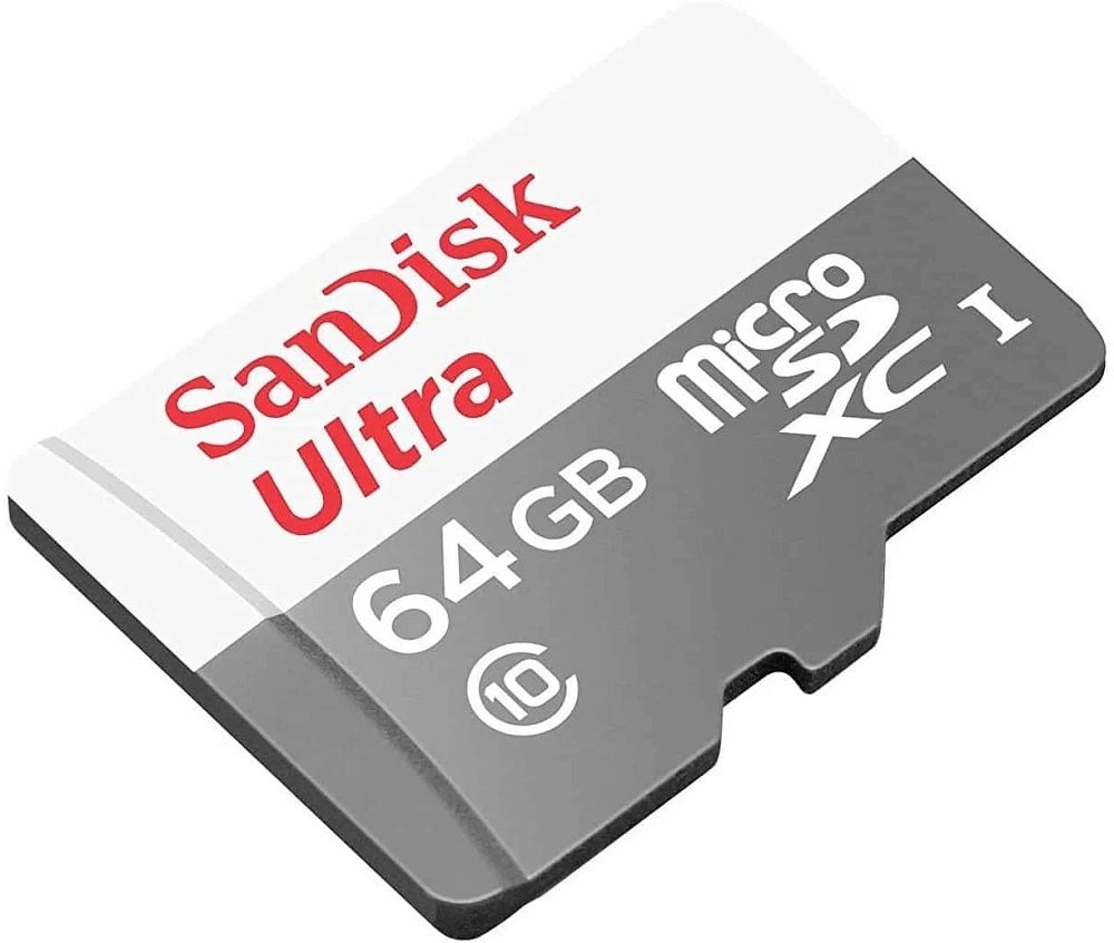 Карта памяти MicroSDXC Card Sandisk Ultra 64gb