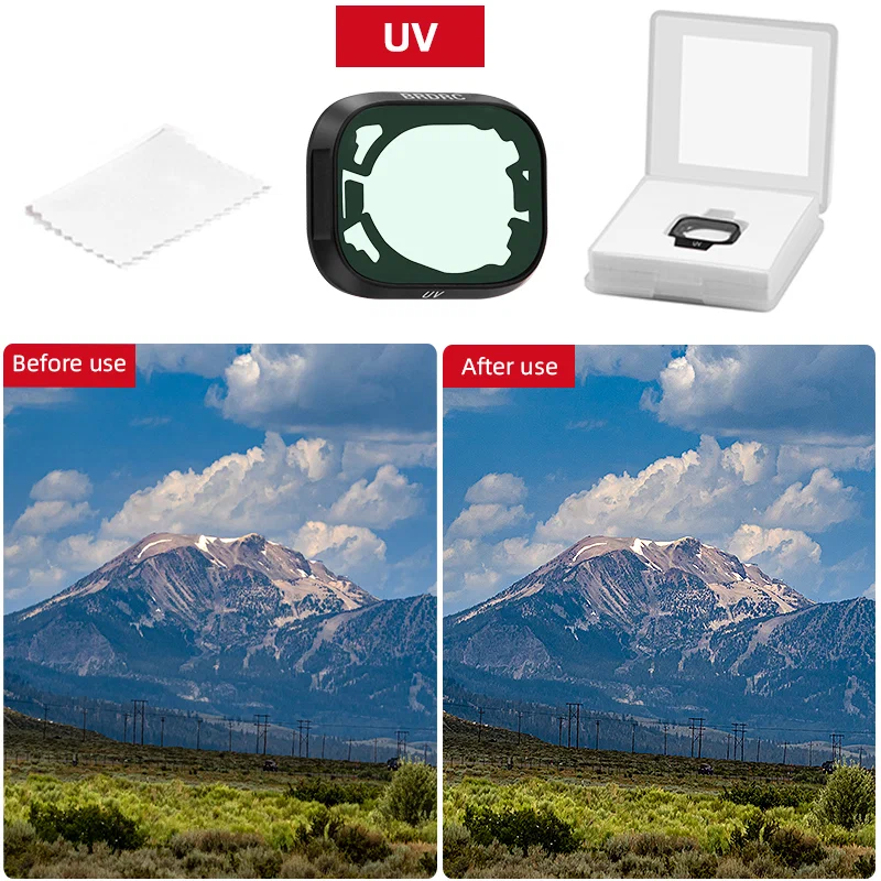 Оптический фильтр MyPads UV CPL ND8PL ND16PL ND32PL ND64PL для квадрокоптера DJI MINI 3 / DJI MINI 3 Pro