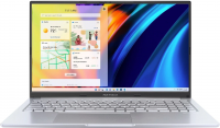 Ноутбук игровой ASUS Vivobook 15 M1503Q, 15.6", OLED, AMD Ryzen 7 5800H 3.2ГГц, 8-ядерный, 16ГБ DDR4, 512ГБ SSD, AMD Radeon, серебристый [90NB0Y91-M007P0]