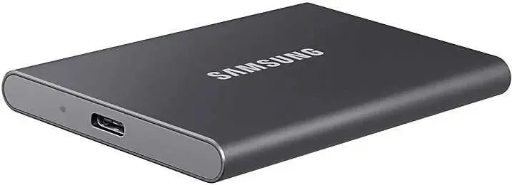 Внешний диск SSD Samsung T7 MU-PC2T0T/WW, 2ТБ, черный