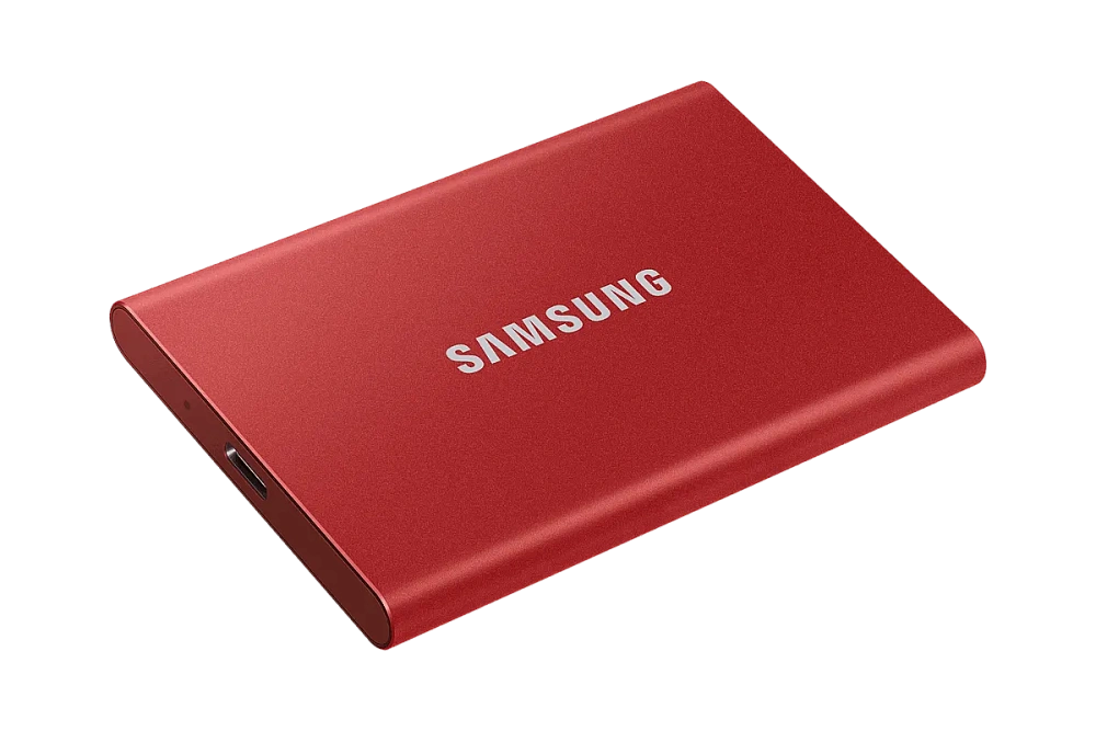 Портативный SSD USB 3.2 T7 1ТБ MU-PC1T0H (Красный)