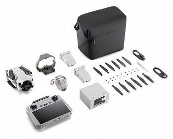 Квадрокоптер DJI Mini 4 Pro Fly More Combo Plus (пульт DJI RC 2)